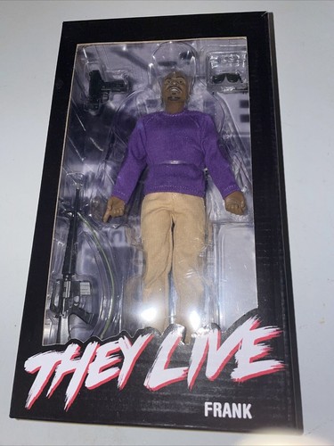 "THEY LIVE" Frank (Keith David) 8-Inch Action Figure NECA, BRAND NEW! - Picture 5 of 20