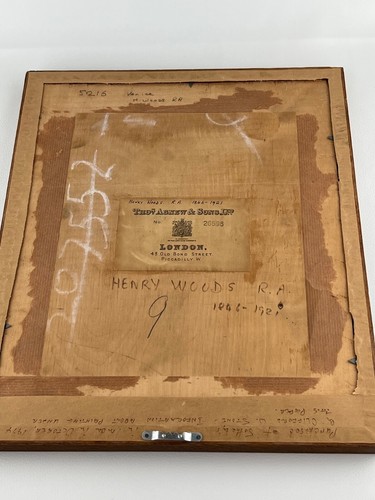 Venice Print Henry Woods RA 1846-1921 Thomas Agnew Sons England Sotheby's 14x12 - Picture 6 of 11