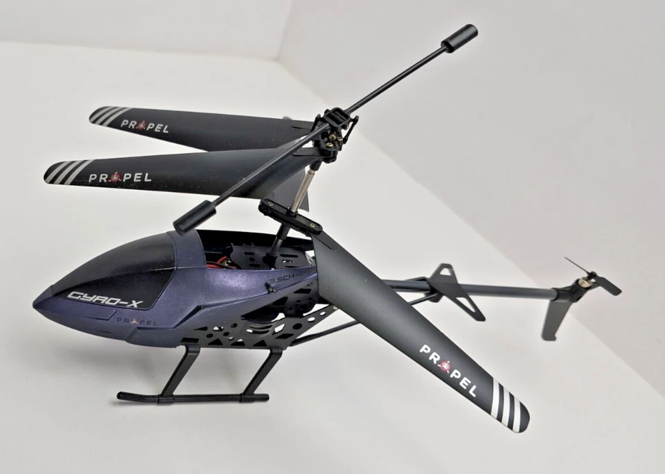 Propel Easy Fly Helicopter Blue Gyro-X 2 Speeds Beginner & Experienced Pilot - Image 2 of 4