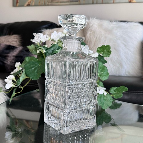 Vintage German Crystal Decanter with Stopper - Picture 8 of 10
