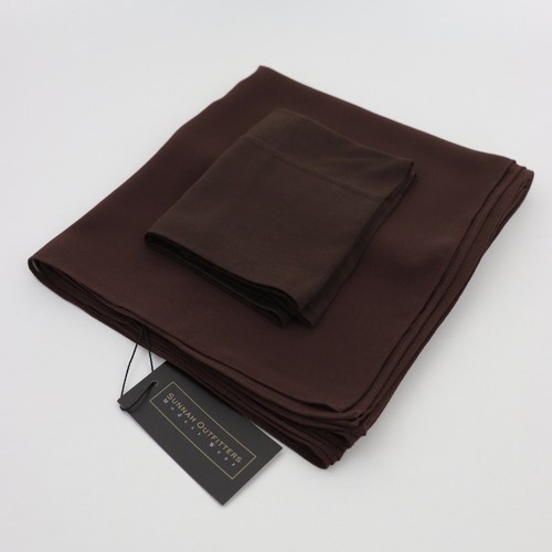 Premium Chiffon Hijab and Matching Undercap Muslim Scarf Headcover 19 Colors - Picture 52 of 58