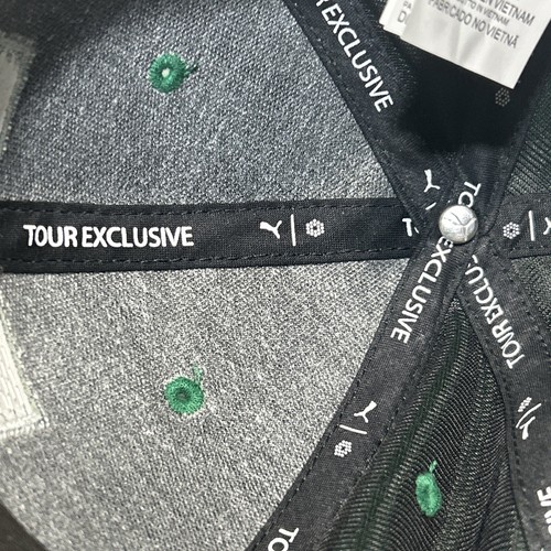 Sombrero de golf Cat Collaboration Tour exclusivo logotipo BMW bordado plateado/verde H6 - Imagen 8 de 10