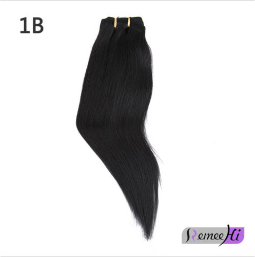 14-24inch 80G Handmade Human Hair Invisible Wire Handband Hair Extensions - Picture 14 of 28