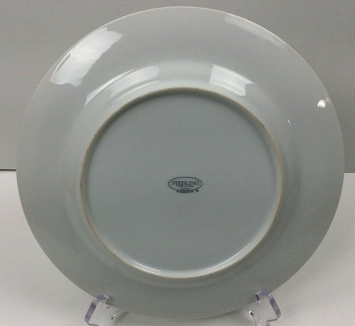 Pre-owned Sterling Fine China Florentine Pattern 7 Dinner Plates 10 1/4" - Picture 5 of 6