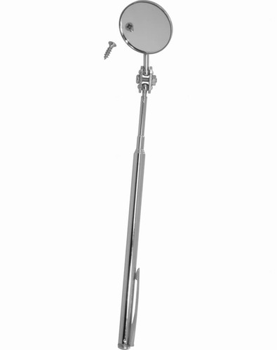 Telescopic mirror telescopic mirror extendable 48 cm 2 joints tool model making  - Picture 2 of 4