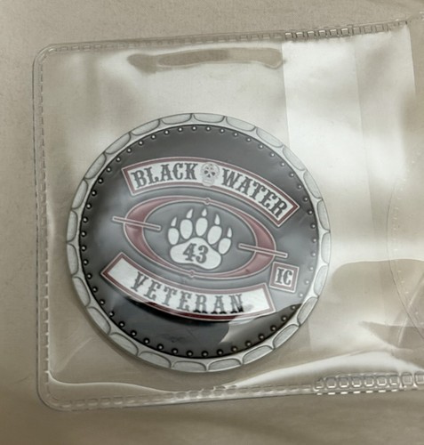 BLACK💀WATER VETERAN  COIN High Threat Protection  DOS DSS, DOD, OGA, - Bild 5 von 8