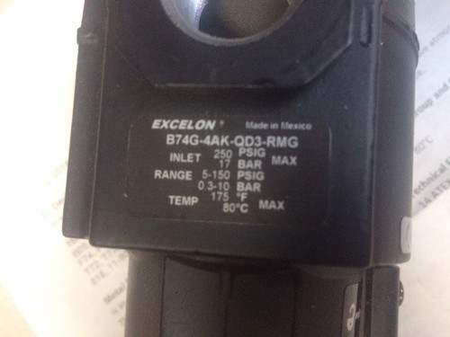 Filtro/regolatore pneumatico aria MPN B74G-4AK-QD3-RMG Norgren e staffa di montaggio a parete - Foto 3 di 4