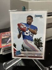 Darius Slayton 2019 Panini Donruss Rated Rookie #338 Giants RC