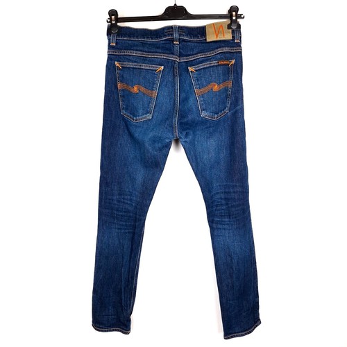 Pantalones de mezclilla para hombre NUDIE JEANS TILTED talla W32 L30 corte re... - Imagen 2 de 11