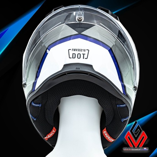 Helmet Motorcycle full face helmet with goggles GM03 - Picture 5 of 7