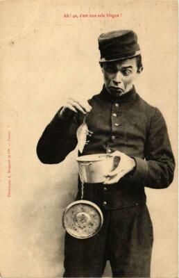 CPA AK A. Bergeret Ah ca c'est une sale blague (734189)