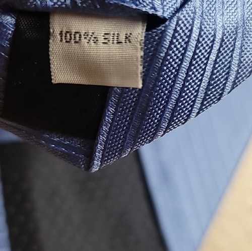 Corbata de seda a rayas azul bebé de 3,4" The Men's Store at Bloomingdale's para hombre - Imagen 4 de 7