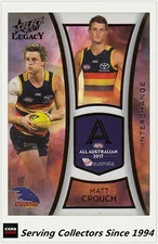 2018 Select AFL Legacy All Australia Team Card AA19 Matt Crouch (Adelaide)