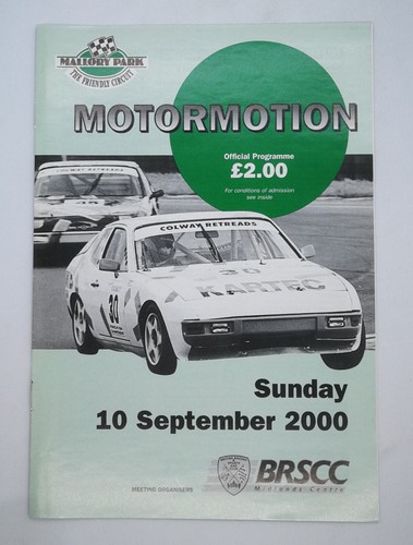 Mallory Park Motorsport Programmes 1960 to 2021 - F1, F5000, F3, F2, BTCC & GT's - Picture 127 of 212