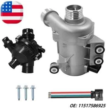 Engine Water Pump W/Thermostat for BMW 128i 325i 528i X3 xDrive30i 11517586925