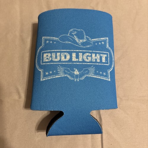 Bud Light Cowboy Beer Coozie Koozie Can Wrap