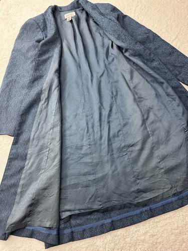 Adrianna Papell Evening Damen 6 bestickt offen lang Staubwedel Blazer blau Herbst - Bild 16 von 20