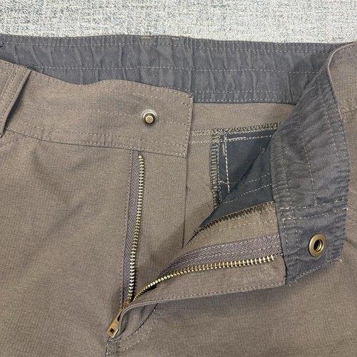Kuhl Silencr Pants Mens 32x34* Brown Stretch Ripstop Outdoor Performance Hiking - Picture 4 of 14