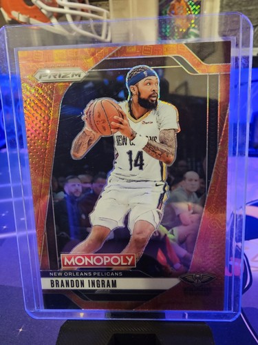 2024-25 Panini Prizm Monopoly Brandon Ingram #62 Orange Icon /1499 Pelicans  - Picture 2 of 7