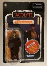 Star Wars Retro Collection Acolyte Jedi Knight Yord Fandar 3.75 Kenner Vintage