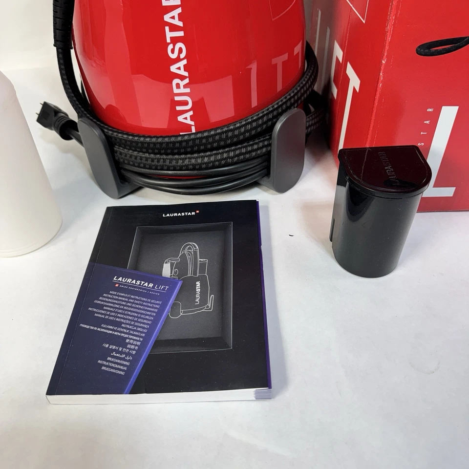 Plancha Generadora de Vapor Laurastar LIFT 3 en 1 Original Roja - Probada Foto 3 de 4