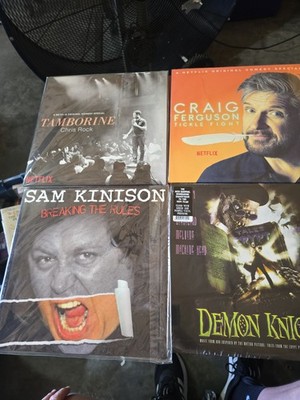 Craig Ferguson, Chris Rock, Sam Kinison Albums 