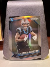 Panini Silver Prizm 2025 Tetairoa McMillan Rookie #311 Carolina Panthers