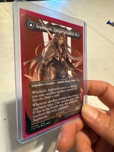 Sephiroth, Fabled SOLDIER (0382) (Borderless) Final Fantasy Regular - Picture 2 of 3