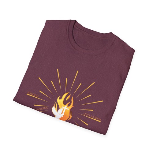 The Holy Spirit Soft-Style Unisex T-Shirt | Catholic Apparel | Spiritual Gifts. - Imagen 97 de 113