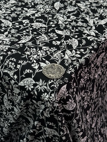 ✅Monsoons Soft Handle Viscose Challis Rayon Dress Blouse Fabric 3 Metres - Picture 2 of 2