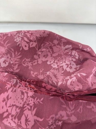 Burgunderrotes Kleid im viktorianischen Stil für 18 Zoll American Girl Puppenkleid Handarbeit Vintage - Bild 12 von 18