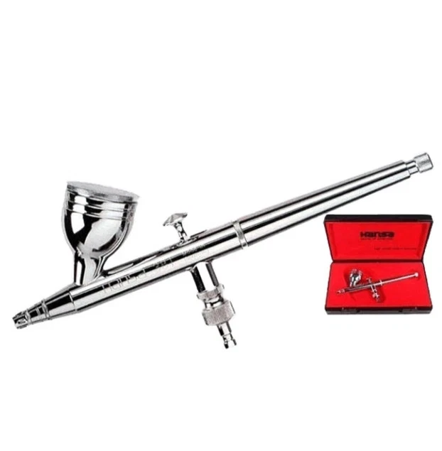 Aerógrafo de una sola acción Harder & Steenbeck Hansa 381 - Taza de alimentación por gravedad de 0,3 mm Foto 3 de 3