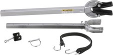 Attwood SP-400-RB Adjustable Transom Saver, 23 to 23"-35", Silver 