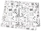 Monkey Elephant Koala Kangaroo Meerkat Cute Animals Twin Sheet Set for Kids G...