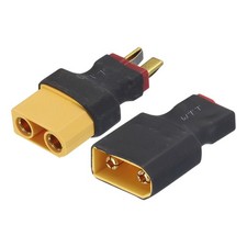 XT90 Male to T-Plug Female XT90 Female to T-Plug Male Connector Adapter for RC