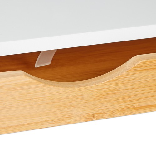 Wandregal mit schublade Hängeregal 8 kg MDF Hängeregal mit Ablage skandinavisch - Bild 8 von 10