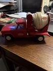Vintage Red Tonka Jeep 1960s Cement Truck