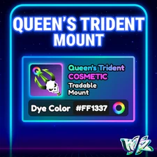 World Zero WZ - QUEEN'S TRIDENT MOUNT - RAINBOW #FF1337