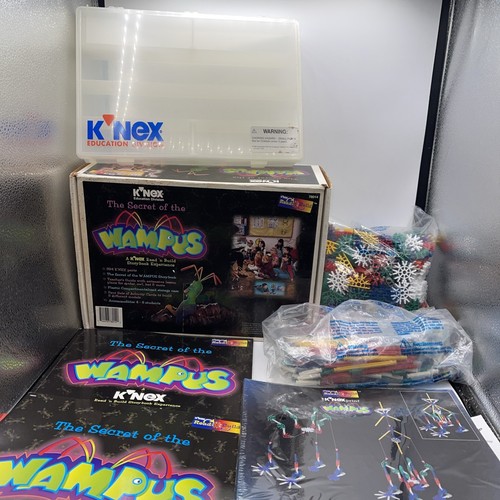 K'nex Vintage RARE The Secret of The Wampus Educators Set 1996 Read It Build - Picture 3 of 8