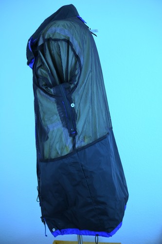 Rei Gore-Tex Snap Regenmantel/Windbreaker blau Hoodie Jacke Full Zip Herren MT - Bild 15 von 20