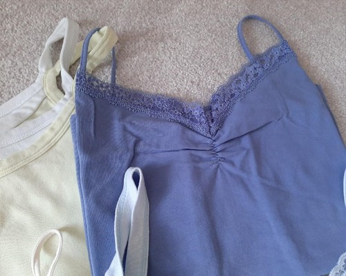 Bundle Vintage 18 Camisole Vest Tops Ann Harvey M&S Monsoon Laura Ashley UK 20 - Picture 6 of 15