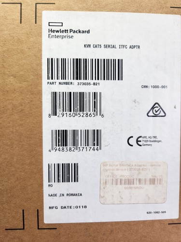 HP | 373035-B21 | 373037-001 | Adattatore interfaccia seriale KVM CAT5 - NUOVO - Foto 2 di 4