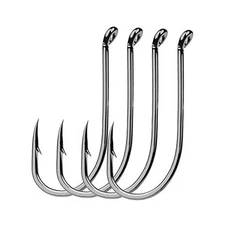  200pcs/lot Octopus Fishing Hooks Offset Circle Fishing Hook 1/0# (200pcs)