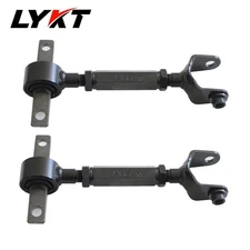 LYKT 2pcs Rear Adjustable Camber Arms Kit For Acura RSX /EL& Honda Civic 01-05