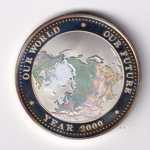 Münze Silber Palau 5 Dollars 1999 Silber 25 Gr .900 fein nsw-leipzig - Picture 2 of 2
