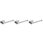  Set of 3 Toilet Roll Wall Holder Bathroom Accessories Paper Rack