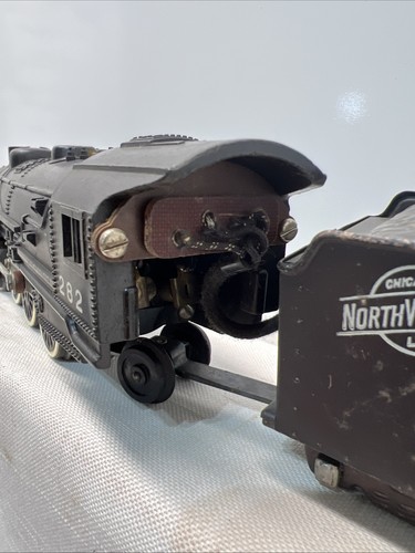 Vintage American Flyer #282 Chicago North Western Line Loco & Tender TESTED g2 - Picture 10 of 18