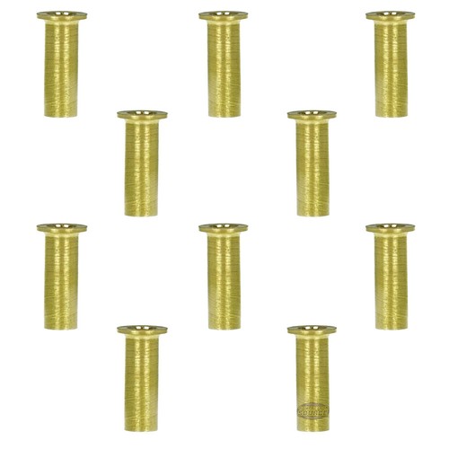 1/4" Brass Compression Insert Fitting For Water Fuel Oil Applications 10-Pack