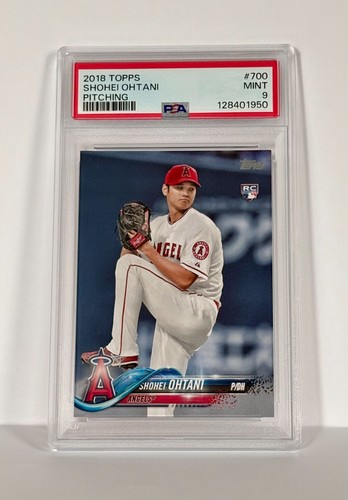 2018 Topps Shohei Ohtani Pitching ROOKIE PSA 9 MINT