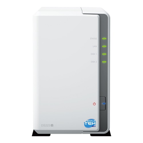 Synology Ds223j Nas 2-Bay Double Ssd 8tb (2x4tb) Sata Ethernet Lan Ip - Afbeelding 2 van 7